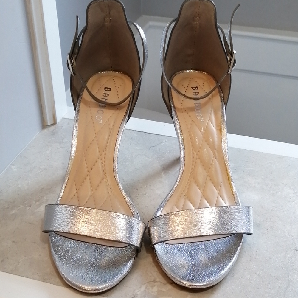 Silver heels